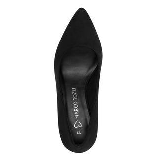 Pointed Court Shoe | Black
