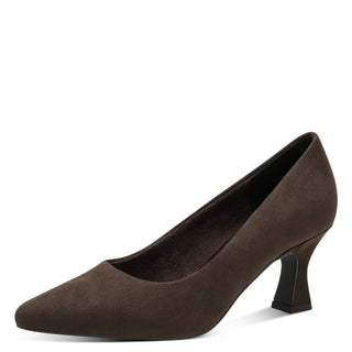 Pointed Court Shoe | Mocca