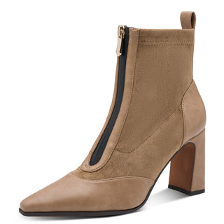 Front Zipper Boot | Antelope