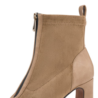 Front Zipper Boot | Antelope
