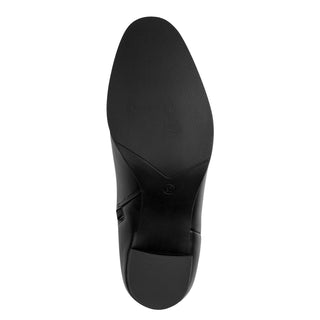 Round Toe Ankle Boot | Black