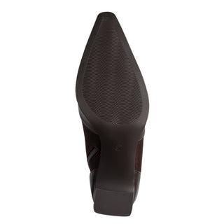 Pointed Toe Knee High Boot | Mocca