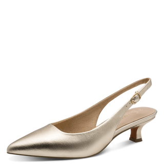 Viano Slingback Heel | Gold