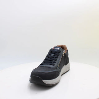 Two Tone Comfort Shoe | Navy