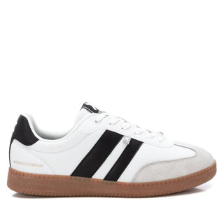 Striped Trainer | White