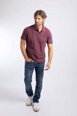Indy Slub Polo Shirt | Port