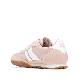Suede Trainer | Nude