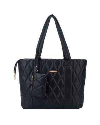 Pipit Tote With Mini Purse Bag | Black