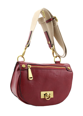 Lea Small Crossbody Bag | Red