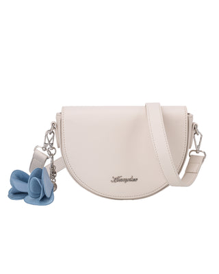Tulip Moon Crossbody Bag | White