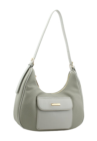Sunflower Curved Shoulder Bag | Green