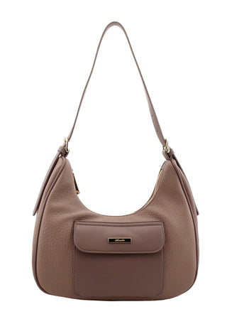Sunflower Curved Shoulder Bag | Pink