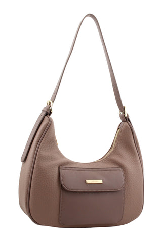 Sunflower Curved Shoulder Bag | Pink