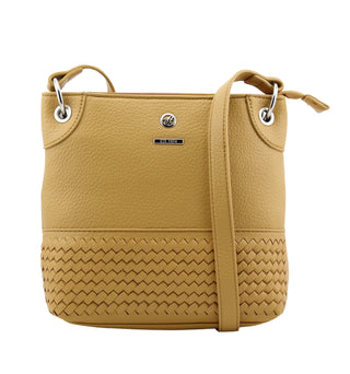 Iris North South Crossbody Bag | Yellow