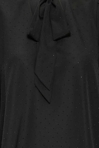 Ikaja Bow Shirt | Meteorite