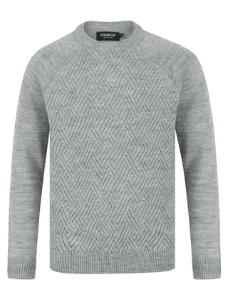 Sudeikis Crew Neck Light Silver Marl