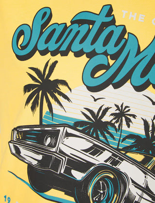 Malibu Drifters Tee Yellow