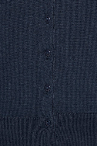 Basic Cardigan | Dark Peacoat