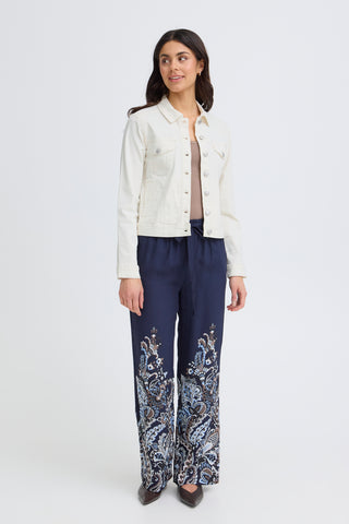 Twill Jacket | White Whisper