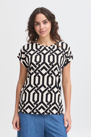 Seen Tee | Whisper White Black