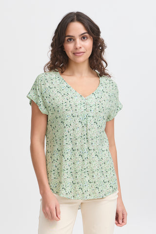 Heat Blouse | Iceberg Green