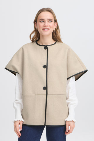 Elisabeth Waistcoat | Limestone Melange