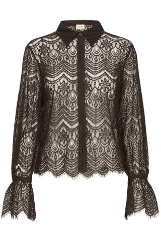 Caty Blouse | Chocolate Torte