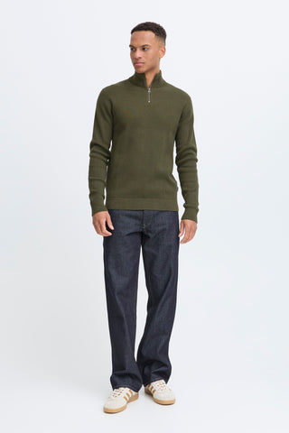 Badal Half Zip  | Forest Night
