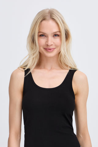 Pamila Tank Top | Black