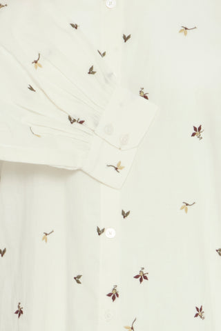 Jadis Shirt | Multi Embroidered Flower