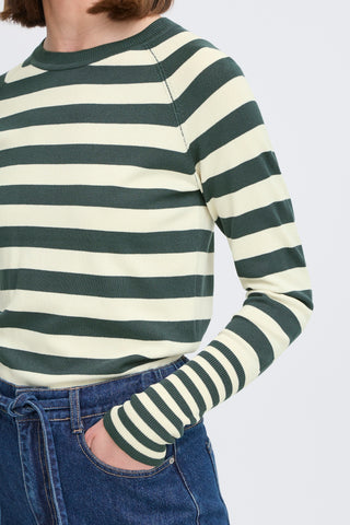Morla Long Cuff Tee | Green Gabels
