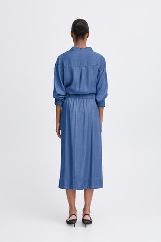 Kosmo Skirt  | Mid Blue Denim