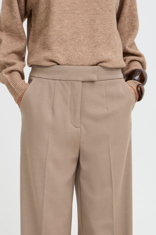 Ellan Cuff Trousers | Walnut