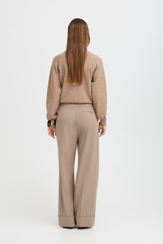 Ellan Cuff Trousers | Walnut