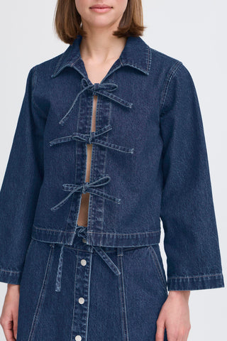 Lukan Shirt | Dark Blue Denim