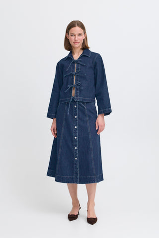 Lukan Shirt | Dark Blue Denim