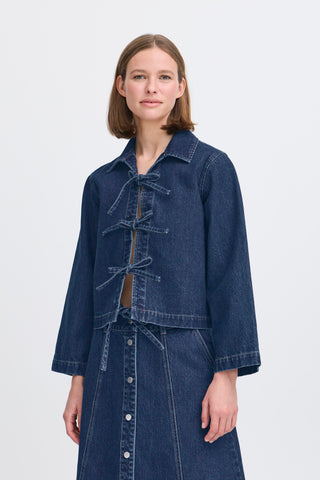 Lukan Shirt | Dark Blue Denim
