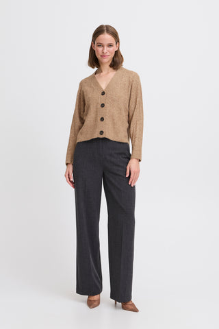 Monna Cardigan | Walnut Melange