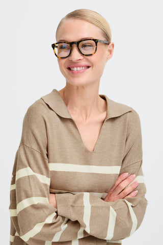 Morla Polo Jumper | Humus Mix