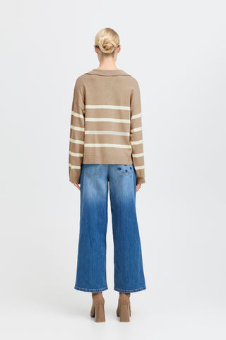 Morla Polo Jumper | Humus Mix