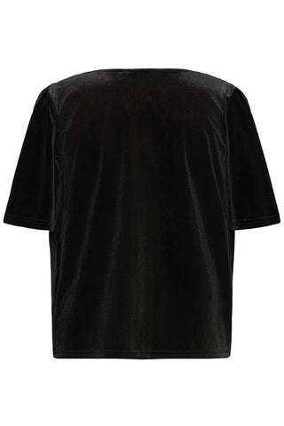 Perlina Drapping Blouse | Meteorite