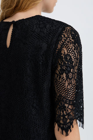Pascalace Long Sleeve Top | Meteorite
