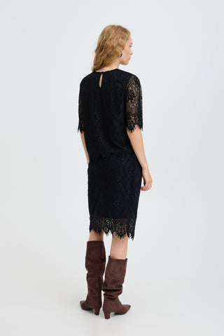Pascalace Long Sleeve Top | Meteorite