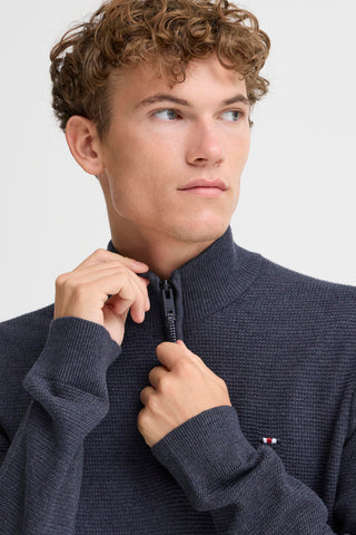 Granby Structure 1/2 Zip  | Salute Melange