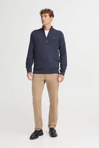 Granby Structure 1/2 Zip  | Salute Melange