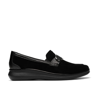 Lynell Bay Loafer | Black Suede