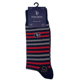 Tom Penn Socks Stripe Multi