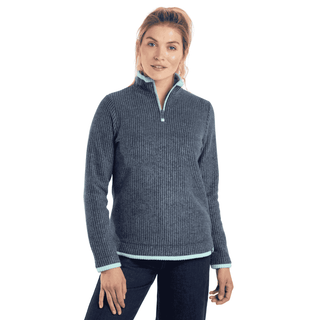 Beyonce Eco 1/4 Zip | Rich Navy