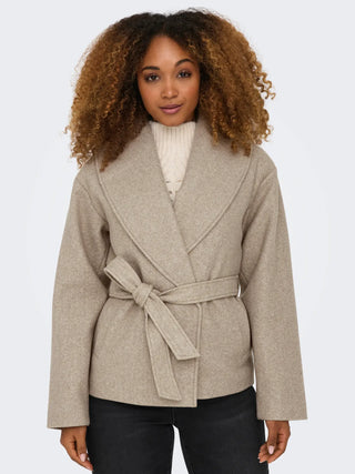 Augusta Short Coat | Fungi Melange