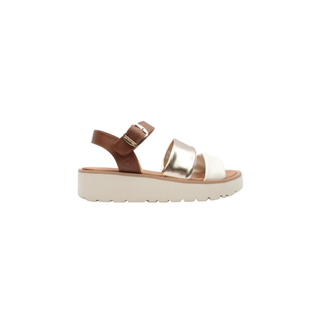 Fleur Sandal | Tan Gold